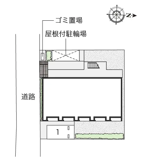 ★手数料０円★東大阪市小若江　月極駐車場（LP）